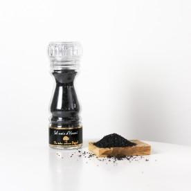 Salz & Pfeffer-Hawaii Salz schwarz 120 g - das Vulkansalz von Popol-