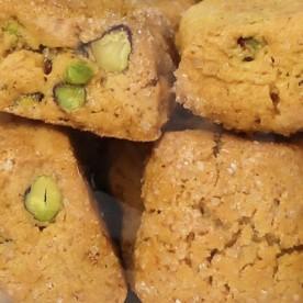 Biscotti, Baci, Konfitüre, Reis und.....-Spiritozzi Biscotti Pistacchi - das Gebäck mit Pistazienkernen-