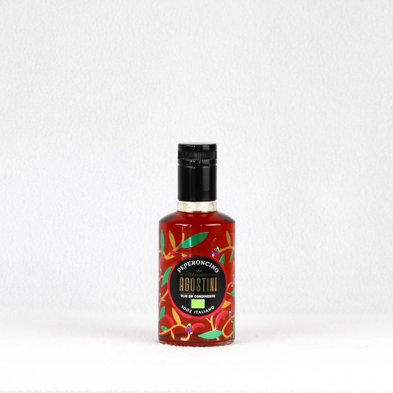 Olivenöl & Balsamico-Peperoncino 250 ml - Bio Olivenöl Extra Vergine von Agostini-