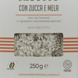 Biscotti, Baci, Konfitüre, Reis und.....-Risotto mit Kürbis und Aepfel - Spitzenprodukt von Lucedio-