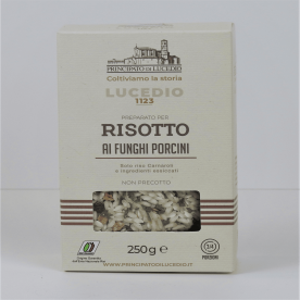 Startseite-Risotto mit Steinpilzen - Spitzenprodukt von Lucedio-