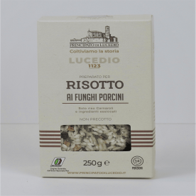 Biscotti, Baci, Konfitüre, Reis und.....-Risotto mit Steinpilzen - Spitzenprodukt von Lucedio-