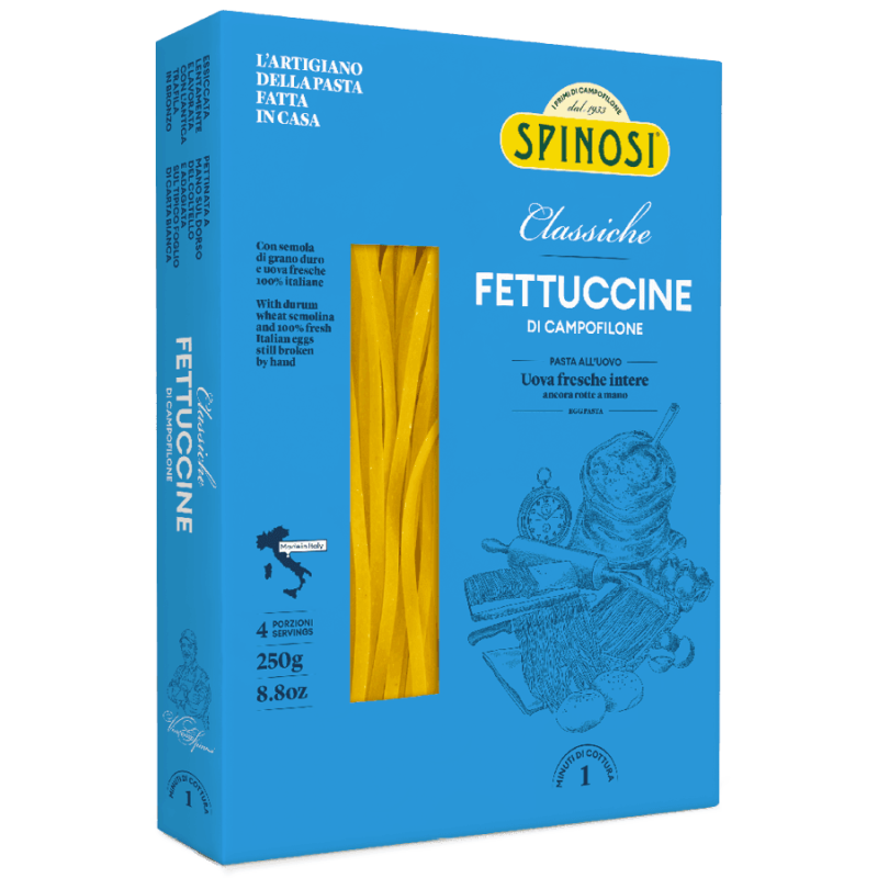 Startseite-Fettuccine - Eiernudeln mittelbreit aus Campofilone-