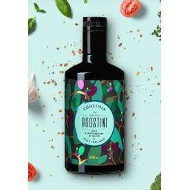 Olivenöl & Balsamico-Sublimis 500 ml - Premium Olivenöl Extra Vergine von Agostini-